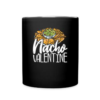 Leckeres Nacho-essen Ist Mein - Tasse einfarbig - Schwarz - Vorne