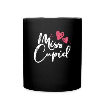 Mlle Cupidon - Mug uni - noir - Devant