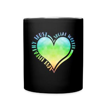 School Social Work Month - Tasse einfarbig - Schwarz - Vorne