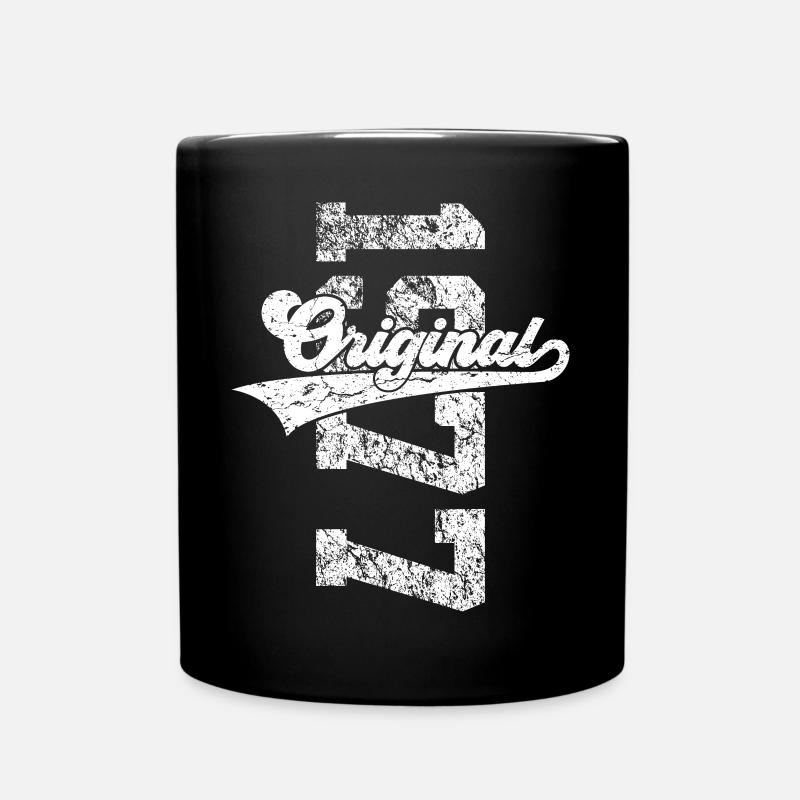 49. GEBURTSTAG ORIGINAL 1977 - Tasse einfarbig - Schwarz