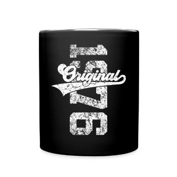 50. GEBURTSTAG ORIGINAL 1976 - Tasse einfarbig - Schwarz - Vorne