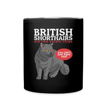 British Shorthair | Cadeau British Shorthair - Mug uni - noir - Devant