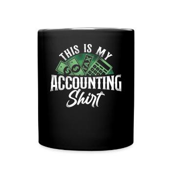 Comptable Comptable Comptable Comptabilité - Mug uni - noir - Devant