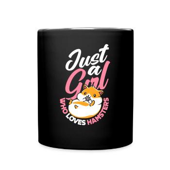 Drôle de cadeau de hamster - Mug uni - noir - Devant