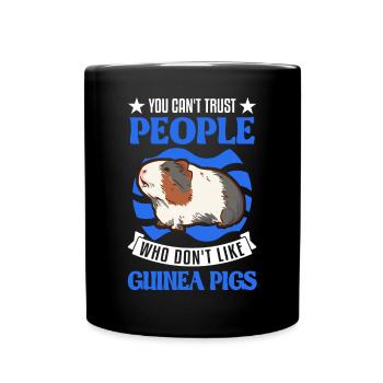 Cochon d’Inde Cadeau Cochon d’Inde - Mug uni - noir - Devant