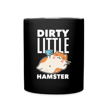 Drôle de cadeau de hamster - Mug uni - noir - Devant