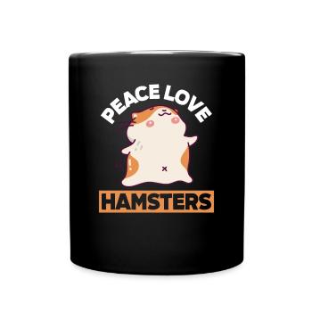 Drôle de cadeau de hamster - Mug uni - noir - Devant
