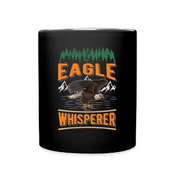 Eagle Whisperer Eagle Breeding Falconer Aigle royal - Mug uni - noir - Devant