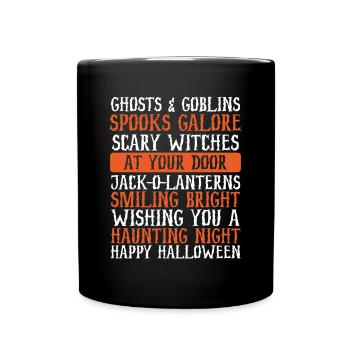 Fantômes et Gobelins - Mug uni - noir - Devant