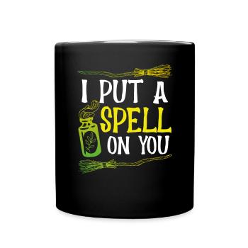 I draw a spell on you - Full Colour Mug - black - Front