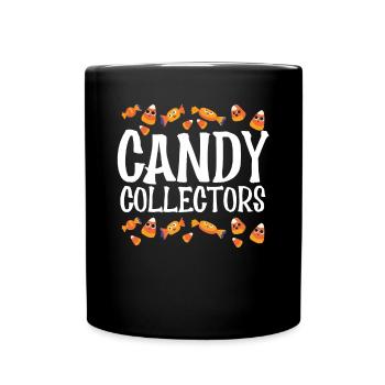 Collectors of Halloween Candy - Full Colour Mug - black - Front