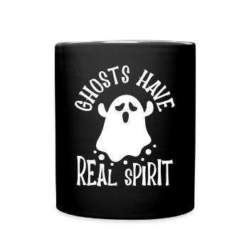Les esprits ont un véritable - Mug uni - noir - Devant