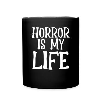 Terror is my life - Full Colour Mug - black - Front