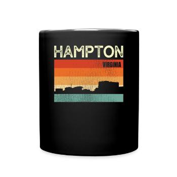Hampton - Tasse einfarbig - Schwarz - Vorne