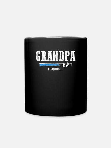 Opa loading Werdender Opa - Tasse einfarbig - Schwarz