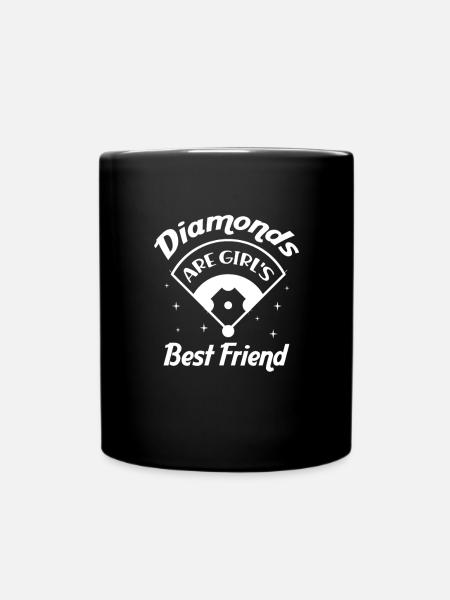 Softball Spieler Baseball Sport Pitcher Geschenk - Tasse einfarbig - Schwarz