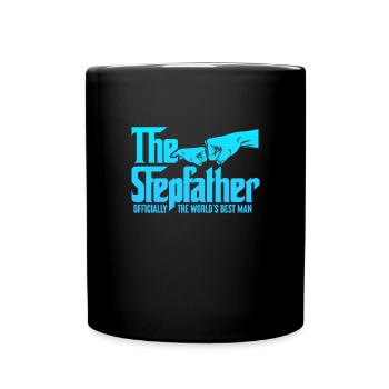 Stepfather Father Stepdad Papa Father's Day Gift - Full Colour Mug - black - Front