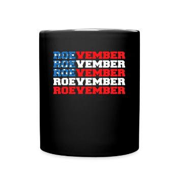USA Flagge Roevember Shirt Geschenk - Tasse einfarbig - Schwarz - Vorne