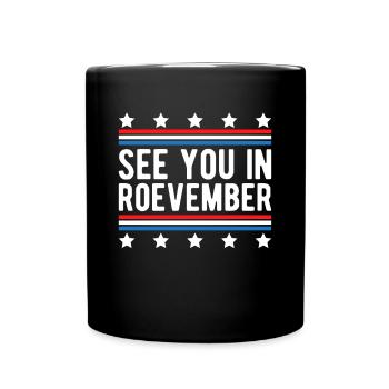 Rendez-vous à Roevember Shirt Gift Féminisme - Mug uni - noir - Devant
