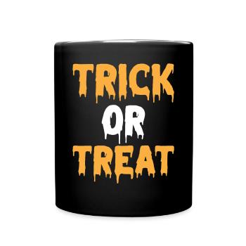 Halloween Party Halloween Idées I Trick or Treat - Mug uni - noir - Devant