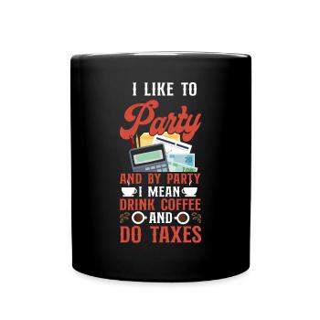 Comptable Comptable Comptable Comptabilité - Mug uni - noir - Devant