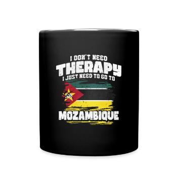 Mozambique - Full Colour Mug - black - Front