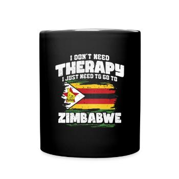 Zimbabwe - Mug uni - noir - Devant