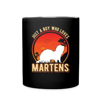 Martre Jeune Vison Blaireau Arbre Martre - Mug uni - noir - Devant