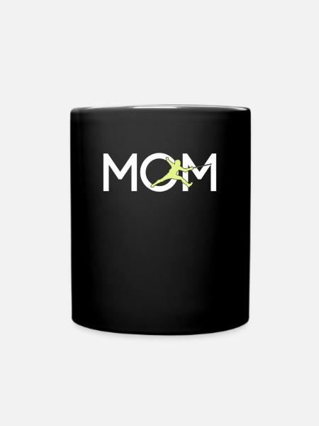 Fechten Papa - Tasse einfarbig - Schwarz