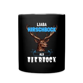 ANTI GRÜNEN SHIRT KEIN BOCK AUF BAERBOCK POLITIK - Tasse einfarbig - Schwarz - Vorne