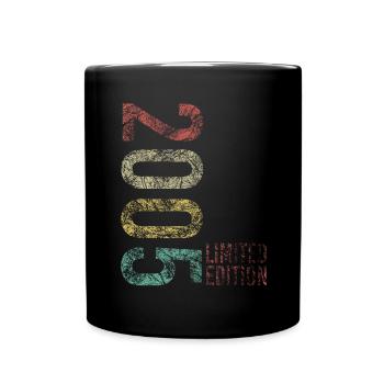 Edition 2005 18 ans - Mug uni - noir - Devant