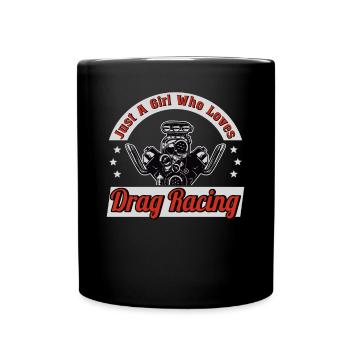 Racing Driver Racing Car Tuning Racing Motorsport - Full Colour Mug - black - Front
