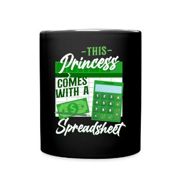 Comptable Comptable Comptable Comptabilité - Mug uni - noir - Devant