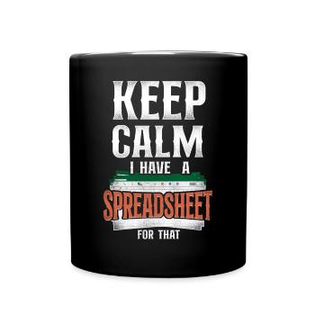 Comptable Comptable Comptable Comptabilité - Mug uni - noir - Devant
