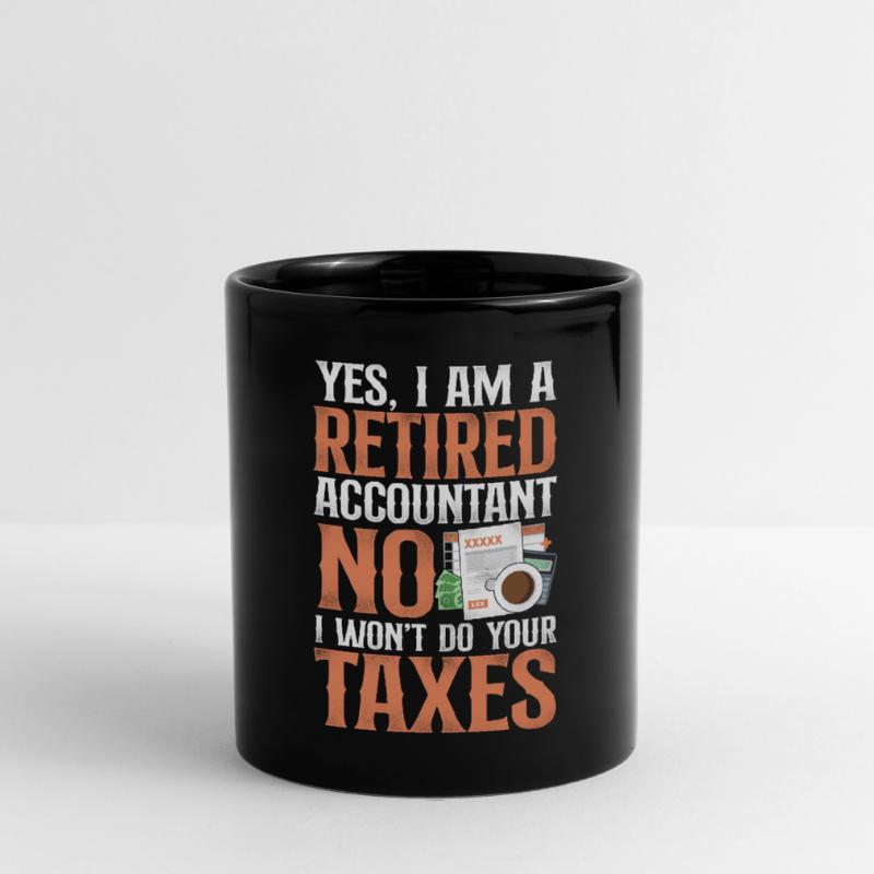 Comptable Comptable Comptable Comptabilité Mug uni