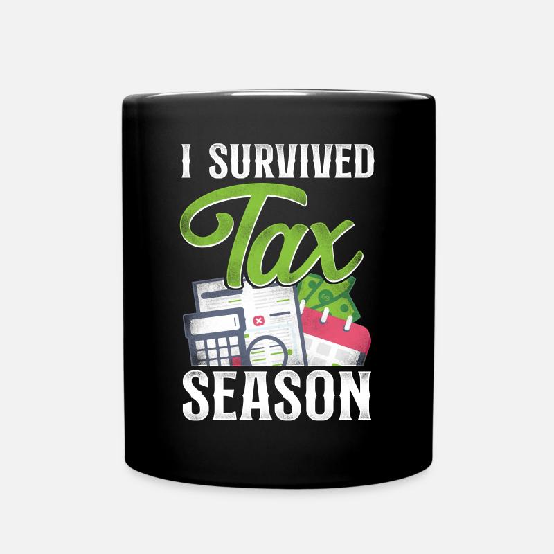 Accountant Bookkeeper Accounting - Tasse einfarbig - Schwarz