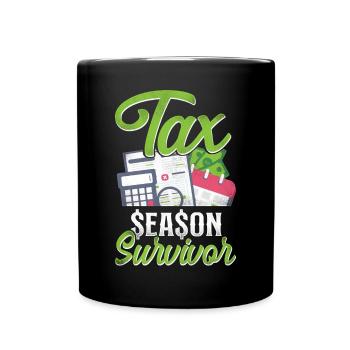 Comptable Comptable Comptable Comptabilité - Mug uni - noir - Devant