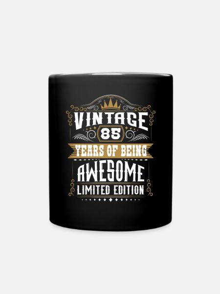 85 ans d’être génial 85 anniversaire 85 ans - Mug uni - noir