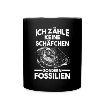 Geologe Fossiliensammler Paläontologie Geologie - Tasse einfarbig - Schwarz - Vorne