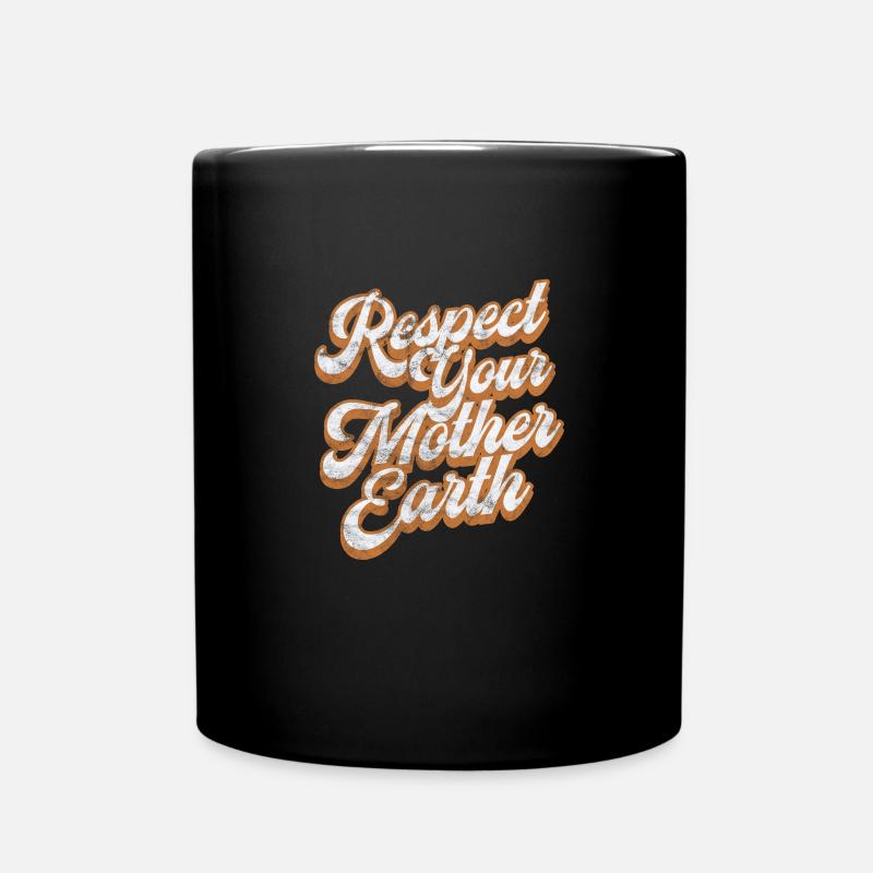 Hippie - Tasse einfarbig - Schwarz
