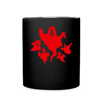 Fête d’Halloween Halloween Fantômes I Drôle Hal - Mug uni - noir - Devant