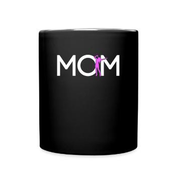 Sängerin Mama - Tasse einfarbig - Schwarz - Vorne