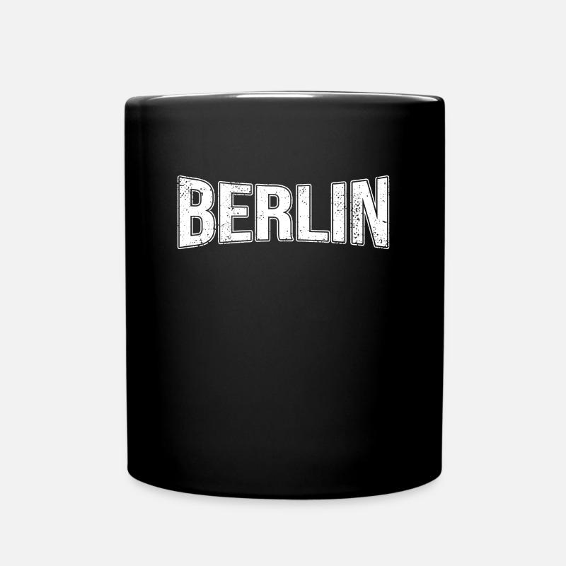 Berlin - Full Colour Mug - black