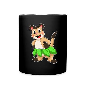 Ballerina Danse Ballérine de Suricate - Mug uni - noir - Devant