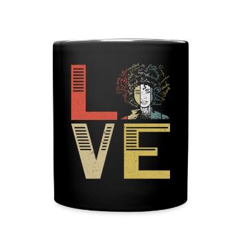 Afrocentric Black History Month Black Pride - Full Colour Mug - black - Front