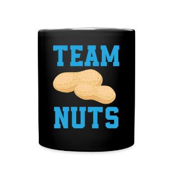 Pink Or Blue Gender Reveal Baby Party Team Boy - Tasse einfarbig - Schwarz - Vorne