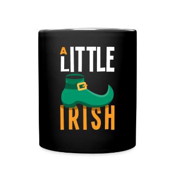 Irish Ireland St.Patrick's Day Gift - Full Colour Mug - black - Front