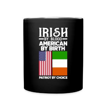 Irish Ireland St.Patrick's Day Gift - Full Colour Mug - black - Front