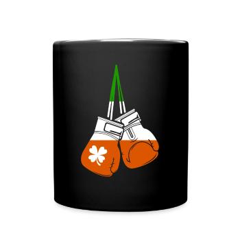 Irish Ireland St.Patrick's Day Gift - Full Colour Mug - black - Front