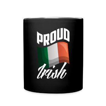 Irish Ireland St.Patrick's Day Gift - Full Colour Mug - black - Front